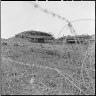 Fortifications et blockhaus du point d'appui 21 bis du camp retranché de Na San.