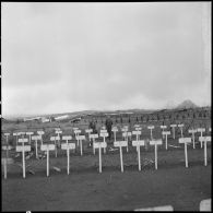 Le cimetière du camp retranché de  Na San.