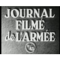 Journal filmé de l'Armée n°43.
