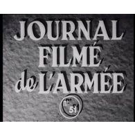 Journal filmé de l'Armée n°51.