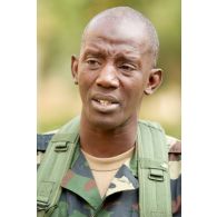 Portrait d'un militaire sénégalais de la MISMA.