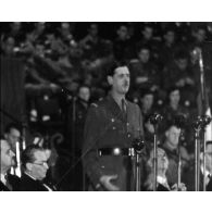 Discours du général De Gaulle au Royal Albert hall de Londres le 11 novembre 1942 ; L'avance en Syrie.