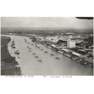 Port-Lyautey en 1936. Vue aérienne de la ville. [légende d'origine]