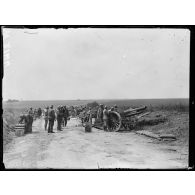 La bataille du Matz sur les rives de l'Aronde, dans l'Oise, le 12 juin 1918.