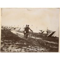 Camp de Châlons 1896 - de Laforest, de Divonne et Mesple. [légende d'origine]