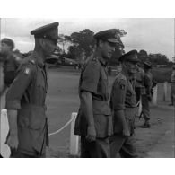 Arrivée de Lord Mountbatten à Saigon.