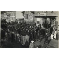 Cérémonie du 11 novembre 1955 à Bitche.