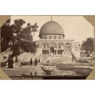 Jerusalem. Mosquée d'Omar. [légende d'origine]