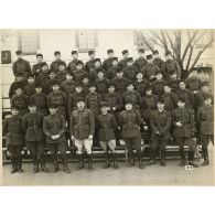 Le 11e régiment d'artillerie lourde coloniale (11e RALC) dans les années 1930.