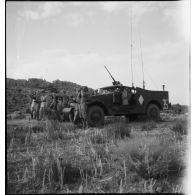 Scout-car M3A1 du 3e RSAR de la 3e DIA.