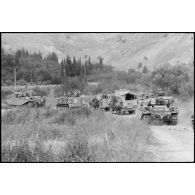 La progression des blindés israéliens lors de l'opération 