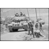 La progression des blindés israéliens au Liban sud lors de l'opération 