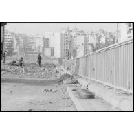 Mines antichars récupérées par le 17e RGP à Beyrouth.