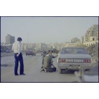 Interview d'un automobiliste de Beyrouth.