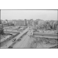Le carrefour Berbir et la corniche Mazraa, Beyrouth.