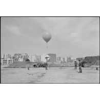 Ballon sonde du 68e RA, Beyrouth.