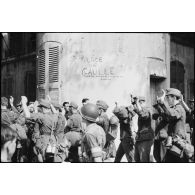 Prisonniers de guerre allemands à Gémenos.