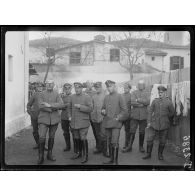 Salonique. Officiers allemands prisonniers. [légende d'origine]