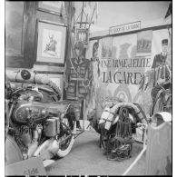 Le stand de la 2e légion de la Garde sur la foire exposition de Marseille.
