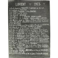 Fonds Gilles Ciment : photographies de la ville de Lorient en ruines en 1943.