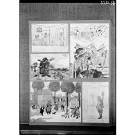 Paris. Musée Galliera. Exposition de dessins exécutés par les élèves des écoles de la ville (août 1917). [légende d'origine]
