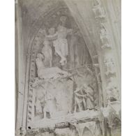 [Panneau latéral du portail de la Vierge de la cathédrale de Metz, s.d.]<br>