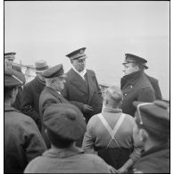 Interrogatoire du commandant et de l'équipage du Rostock.