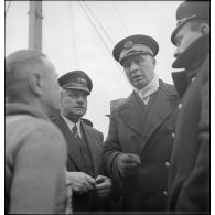 Interrogatoire du commandant et de l'équipage du Rostock.