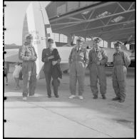 L'équipage du bombardier Glenn Martin F 167 