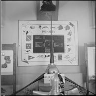 Hélice exposée dans un salon de l'aviation du Grand Erg.
