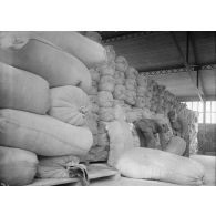 Plan général d'un entrepôt de sacs de farine.