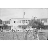 Sur l'île de Leros, les locaux de l'hôpital militaire de la marine italienne.