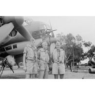 L'équipage de l'avion de reconnaissance Junkers Ju-88.