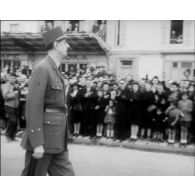 Le général de Gaulle à Royan.