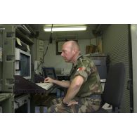 Systéme d'information et de commandement des forces au PC transmissions.