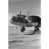 L'avion Do-215 B1 utilisé par le maréchal Kesselring peu avant de décoller.