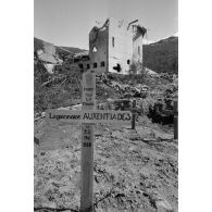 La tombe de Constantin Auxentiades mort pour la France le 28/05/1940 à Narvik ( Norvège).
