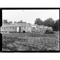 Hoogstave, baraquement de l'hôpital de campagne belge. [légende d'origine]