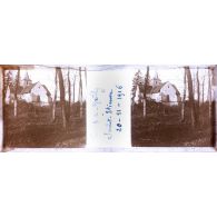 Archives photographiques de Fernand Clapiés. Boîte de plaques de verre intitulée 
