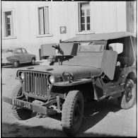 Jeep Willys MB blindée.
