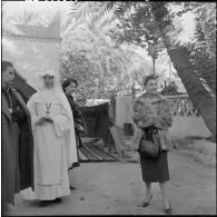 Madame Salan chez les soeurs blanches de Laghouat.