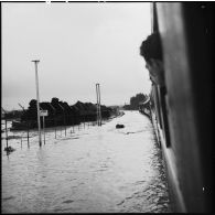 Inondations dans la Mitidja.