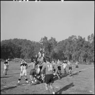 Un match de rugby.