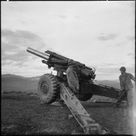 L'artillerie 4/8 RA étant les seuls à posséder des 155 m/m, tire sur le djebel Ergou où se trouvent encore quelques rebelles dispersés.
