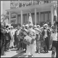 Manifestation au forum d'Alger.