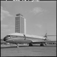 Aéroport de Maison-Blanche. La Caravelle du général de Gaulle.