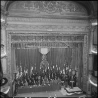Congrès des médaillés militaires au théâtre de Constantine.