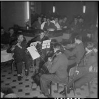Concert de jazz au 9e régiment de zouaves (RZ).