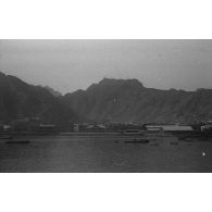 [Voyage retour de Claude Brézillon sur le paquebot André Lebon entre Saïgon et Marseille, 6 juillet - 7 août 1947. Au large de Aden.]