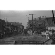[Voyage de Saigon à Manille, mai 1946. Manille. Vers le quartier 